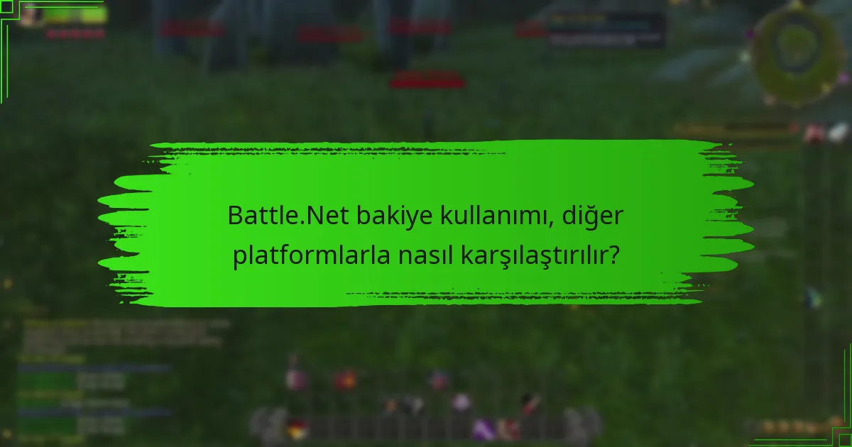 Battle.Net bakiyemi nasıl kullanabilirim?