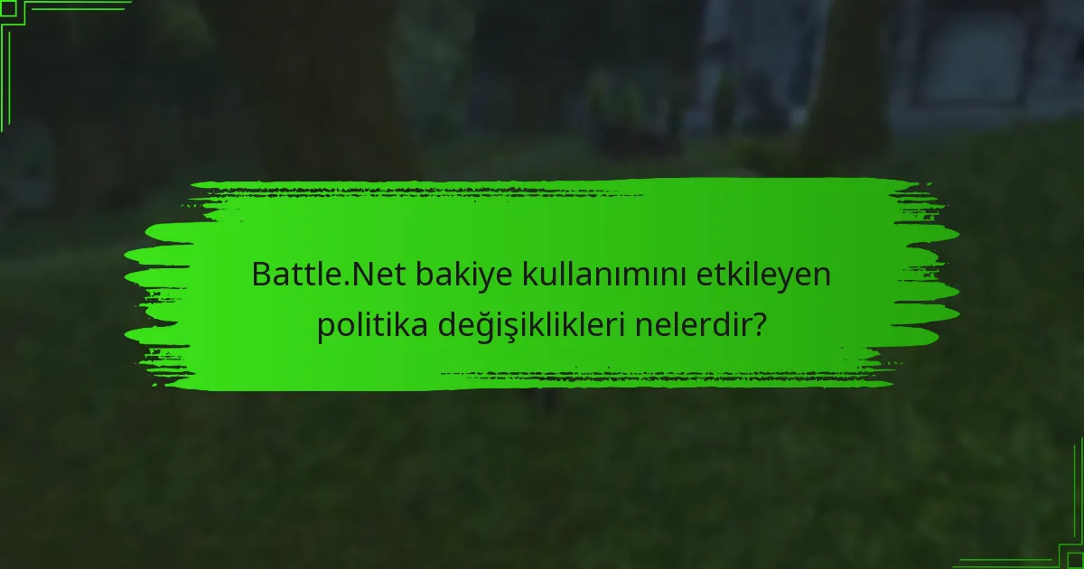 Battle.Net bakiye kullanımıyla ilgili yaygın kullanıcı soruları nelerdir?