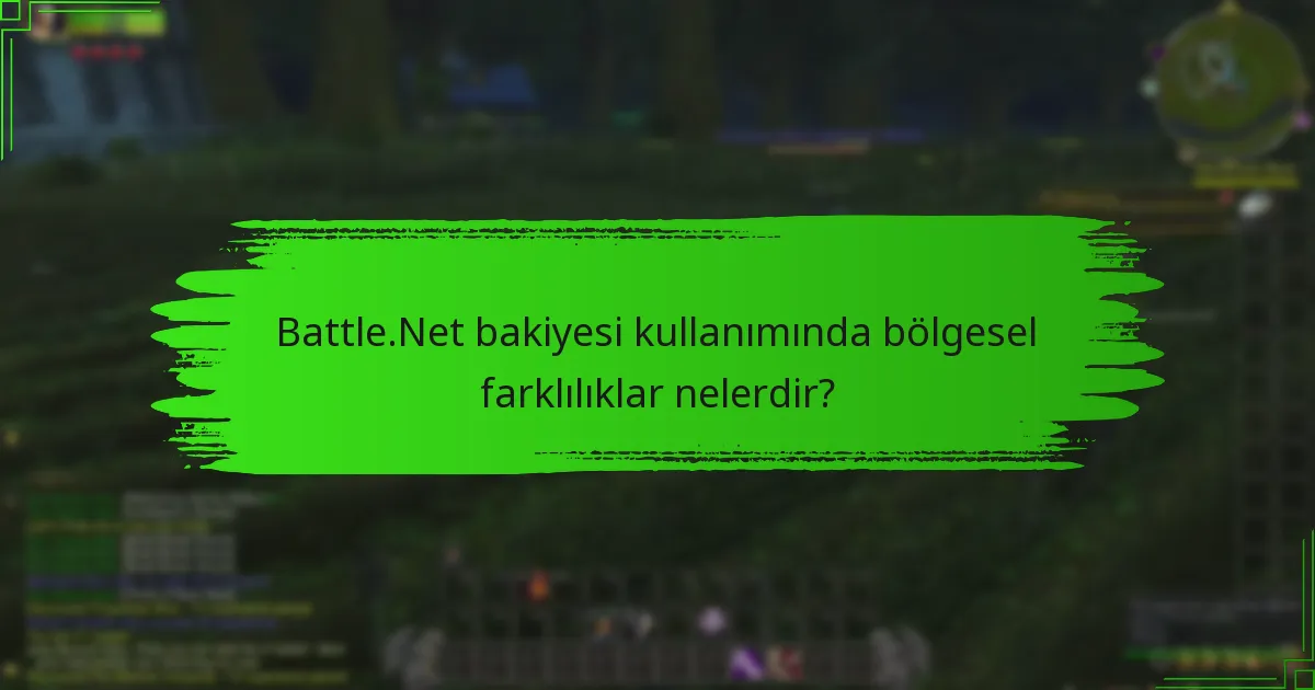 Battle.Net bakiye kullanımı şu anda nerelerde mevcut?