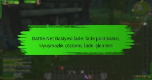 Battle.Net Bakiyesi İade: İade politikaları, Uyuşmazlık çözümü, İade işlemleri