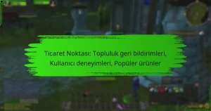 Ticaret Noktası: Topluluk geri bildirimleri, Kullanıcı deneyimleri, Popüler ürünler