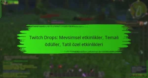 Twitch Drops: Mevsimsel etkinlikler, Temalı ödüller, Tatil özel etkinlikleri