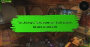 Twitch Drops: Talep sorunları, Eksik ödüller, Destek seçenekleri