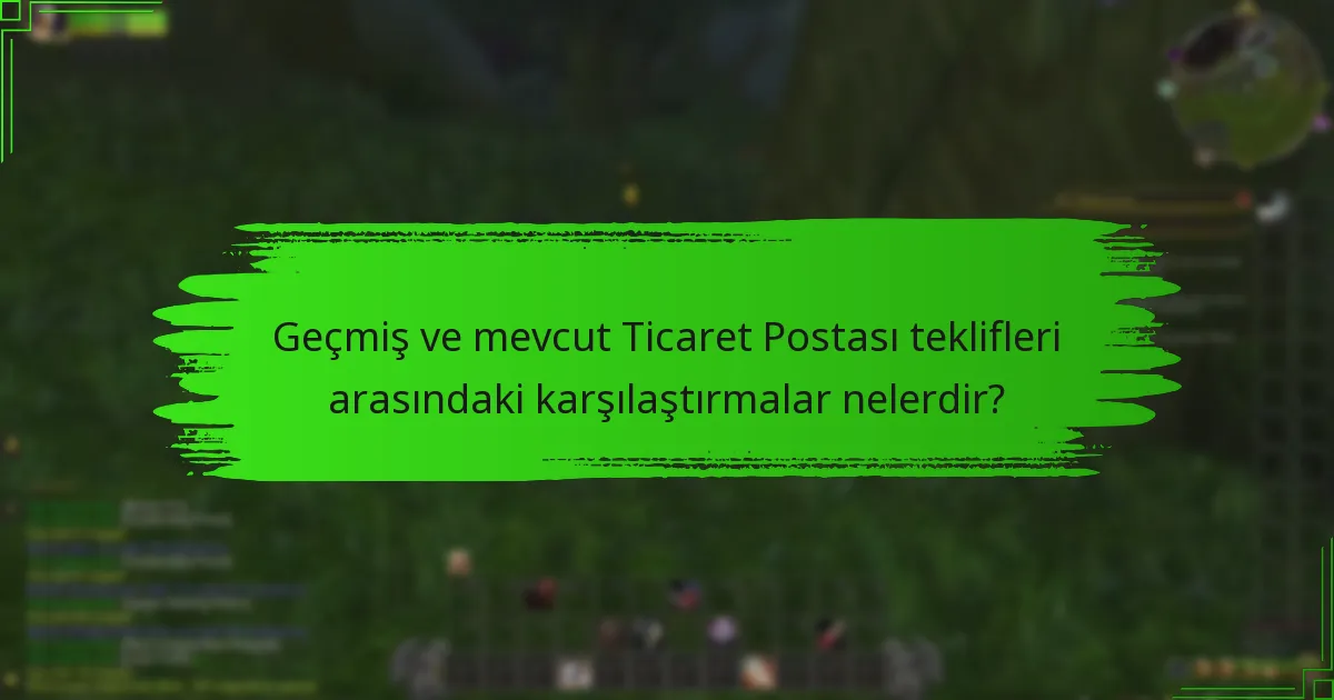 Geçmişte Ticaret Postası’nda hangi eşyalar mevcuttu?