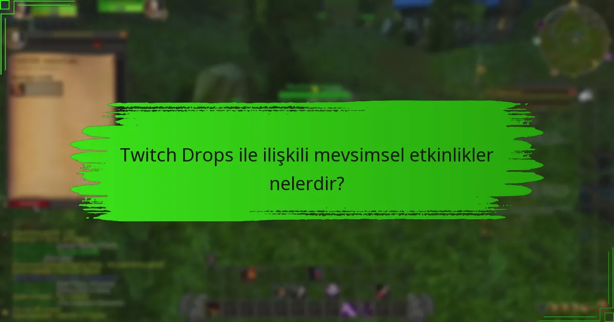 Twitch Drops aracılığıyla hangi tatil özel ödülleri sunulmaktadır?